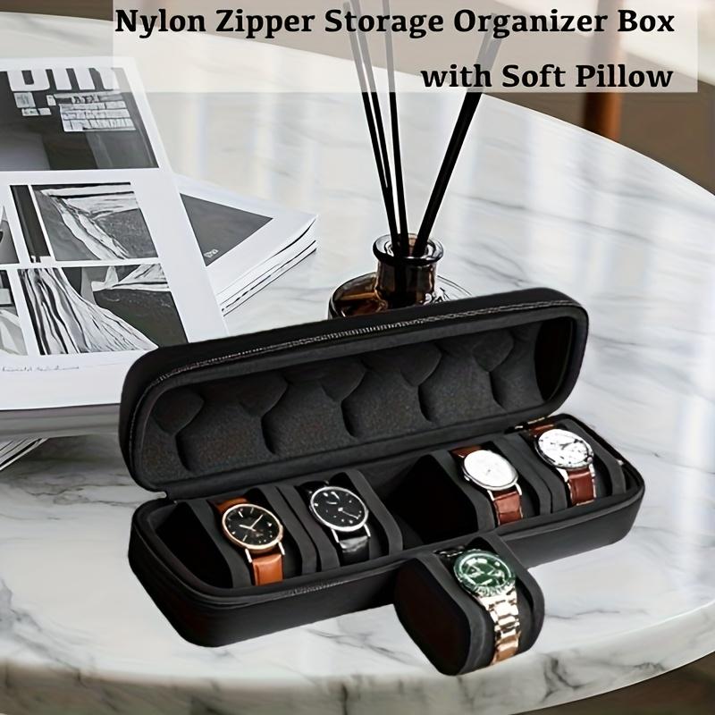 3/5Slot Watch Box Organizer Watch Display Storage Box For Men or Women Watch Portable Storage Travel Case Multiple Slot Availabl