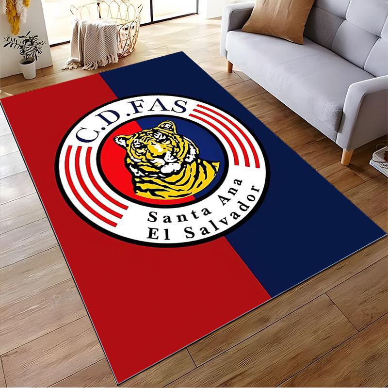 C.D. FAS Logo Carpet suitable as a non-slip mat for the living room or bedroom sofa