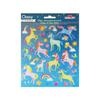 Autocollants phosphorescents - GLOBAL GIFT - Licornes - Multicolore - 17 x 15 cm - PVC