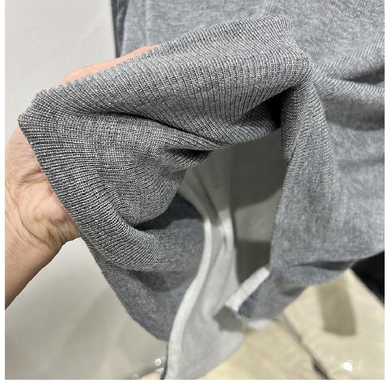 Maglione da Donna Nuovo Primavera 2026 con Bottoni, Top a Maglia Finto Due Pezzi Scollo a V, Blusa a Manica Lunga