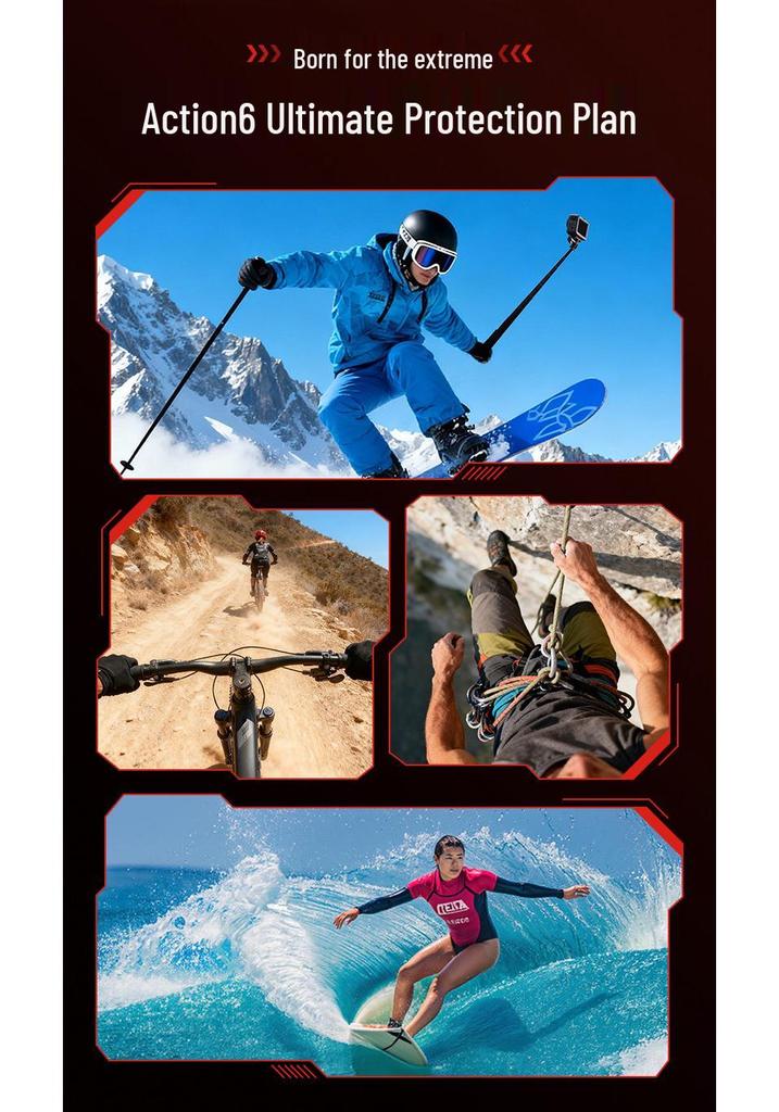 Sidafei AC24 ACTION6 Sports Camera Protective Frame - Vlog Accessories Rabbit Cage