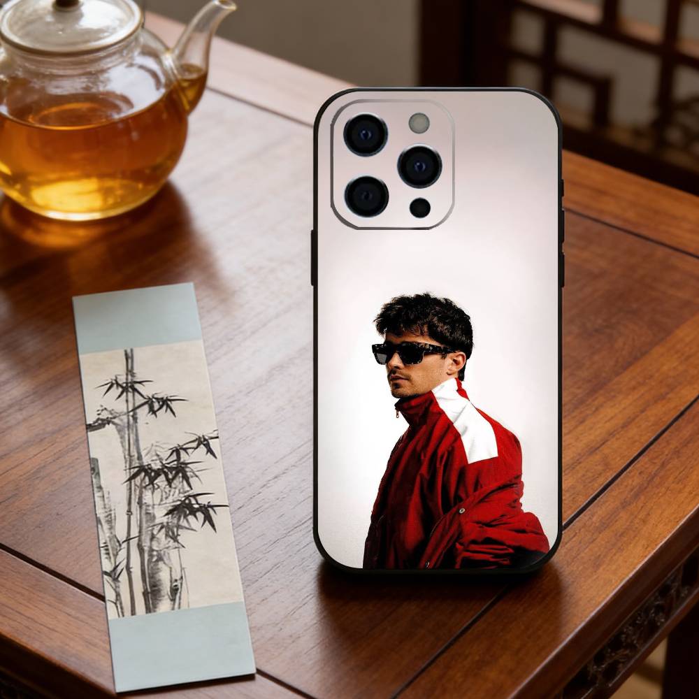 C-Charles Leclerc Phone Case Silicone Soft For IPhone 17 16 15 14 13 12 11 X XR Plus Pro Max Plus