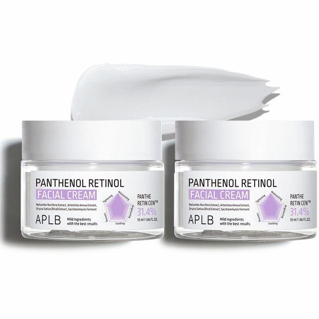 APLB - Panthenol Retinol Facial Cream Set 55ml x 2 pcs