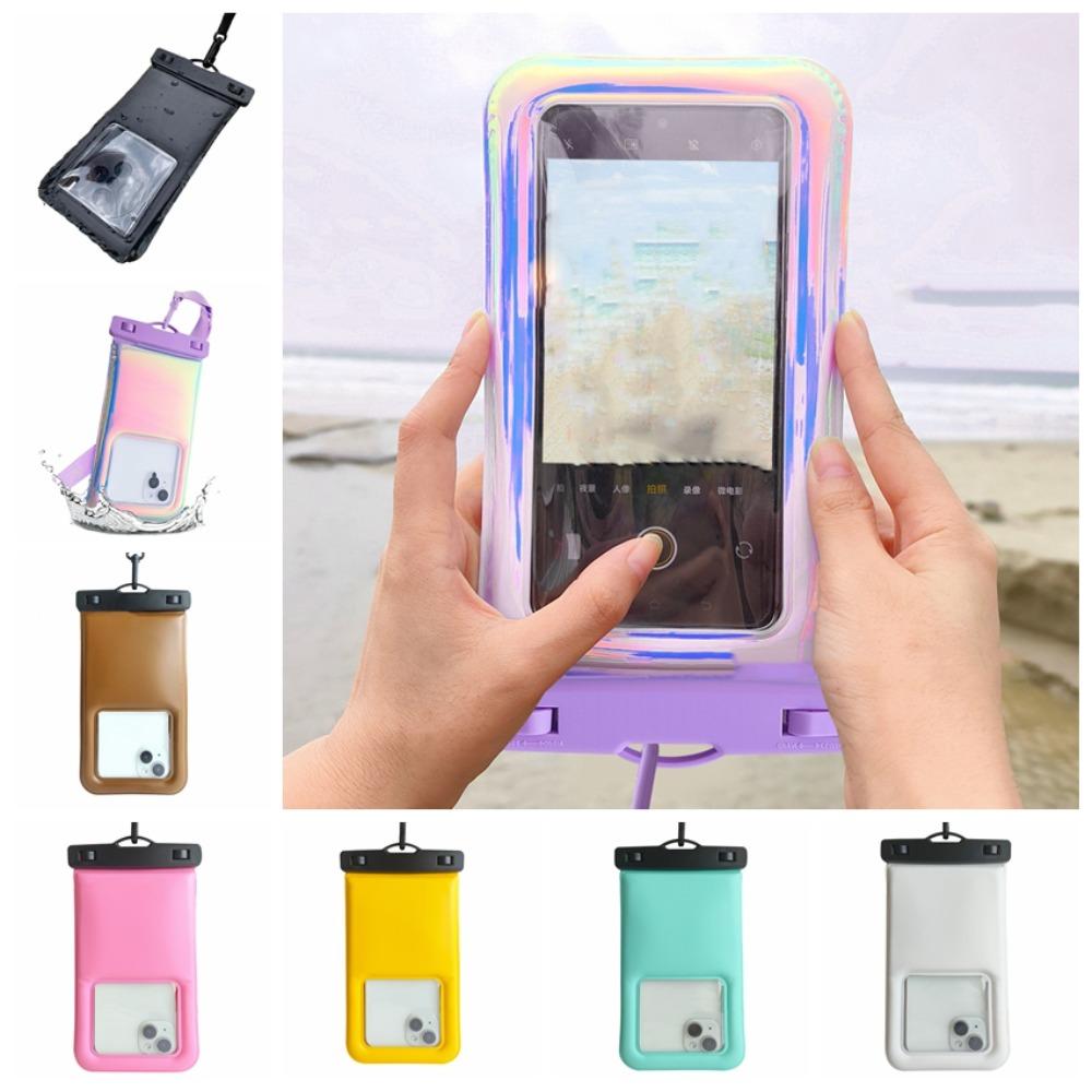 Transparent Mobile Phone Waterproof Bag IPX8 Swimming Waterproof Phone Bag Swimming
