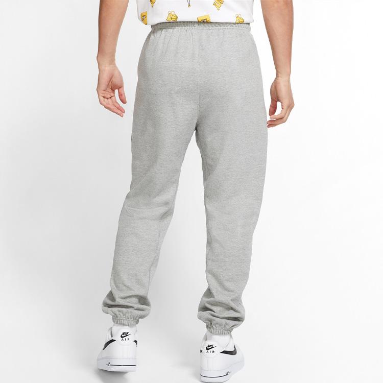 Nike Dri-FIT Standard Issue Embroidered Logo Joggers Men Bottoms Grey CK6365-063