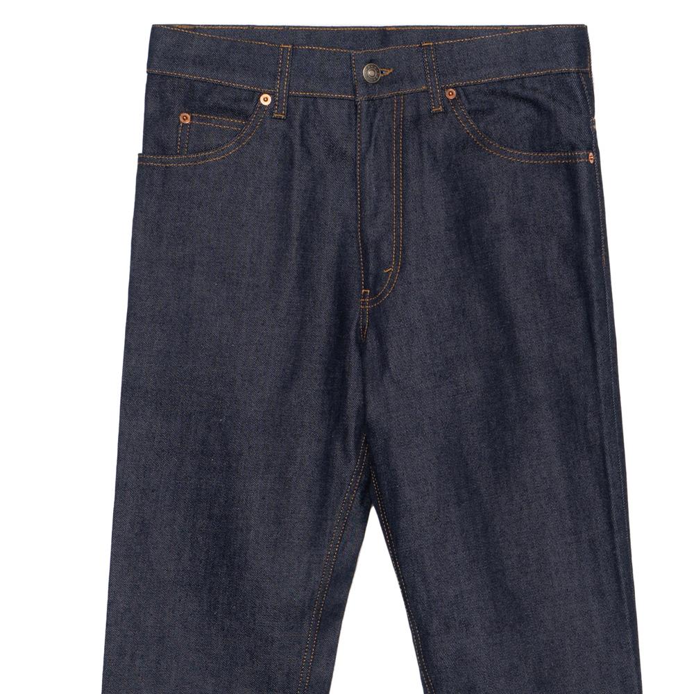 GUCCI FW22 Jeans Men's Dark Blue 700949-XDB1Z-4759