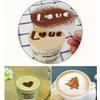 16 Kaffee-Muster Kaffee-Kunst Kunststoffformen