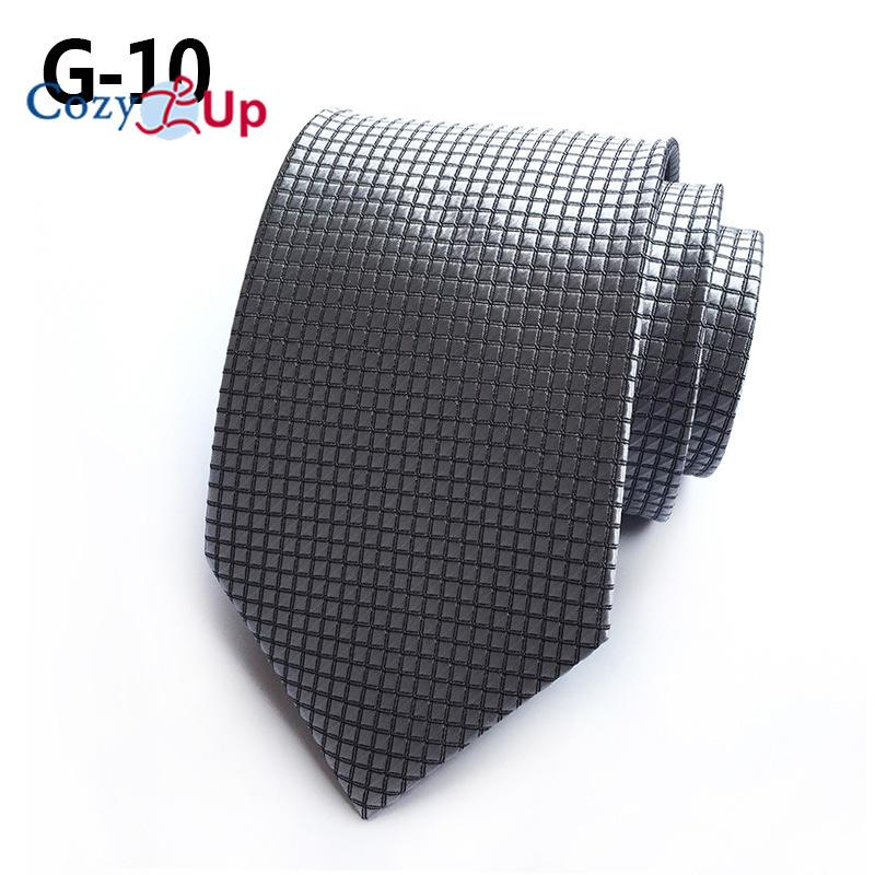 New Classic Men's Plaid Checks Silk Tie Necktie