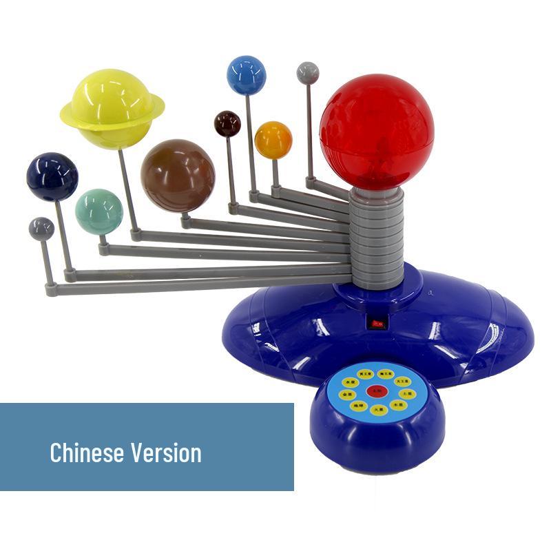 Qinghua Children s 3D Solar System Voice Model: Eight-Planet Orrery Galaxy
