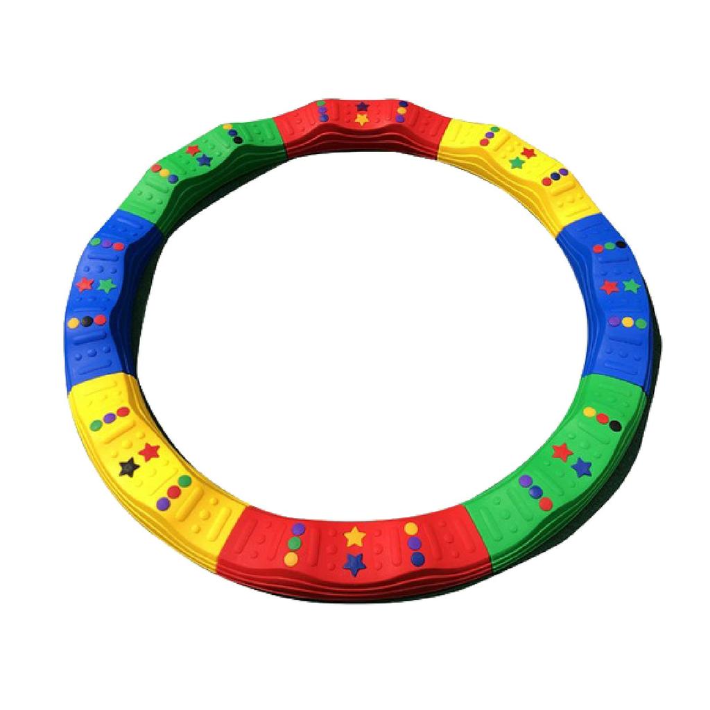 Sac Taske Balance Beam, Balance Stones, Core Strength Training, Balance Game, Indoor Play, Kids and Toddlers Playground Equipment (Star)