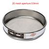 Sieve 1*Test Sieve Sample Frame Practical High Quality Chrome Plated Frame
