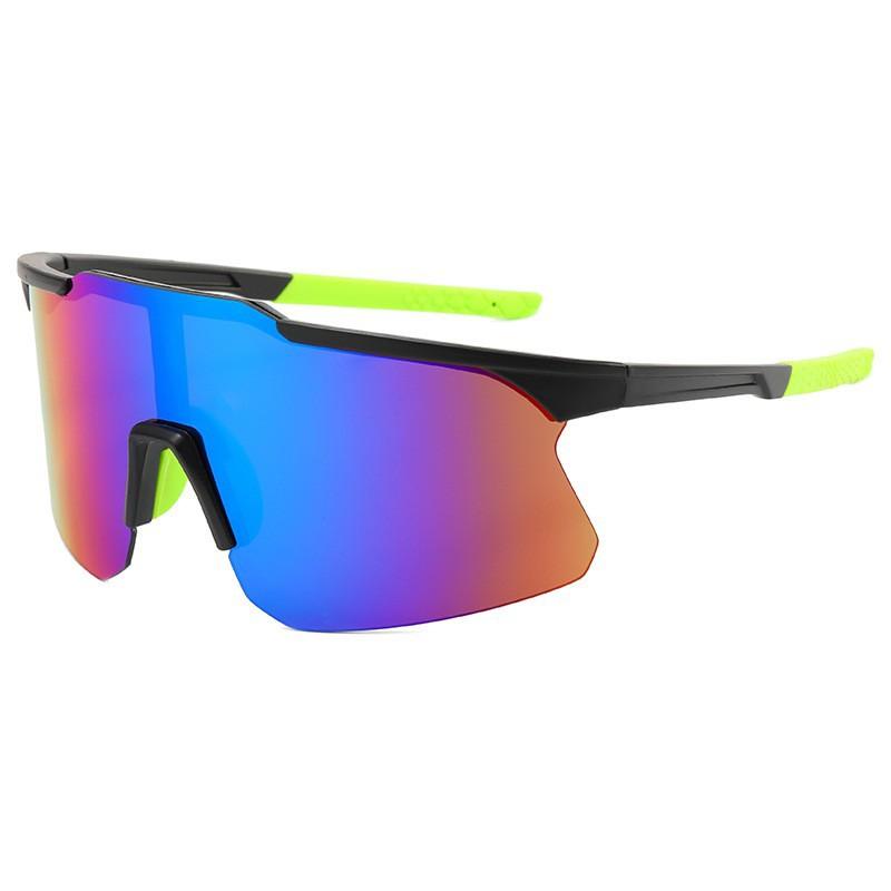 Mode Fahrbrille Erwachsene Sonnenbrille Unisex Outdoor Radfahren Brille Rahmen Sonnenbrille Bergsteigen Angeln Reisen Camping