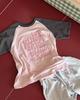 ISTKUNST Hideout Raglan Tee_Pink(Ik2Emmt503A)