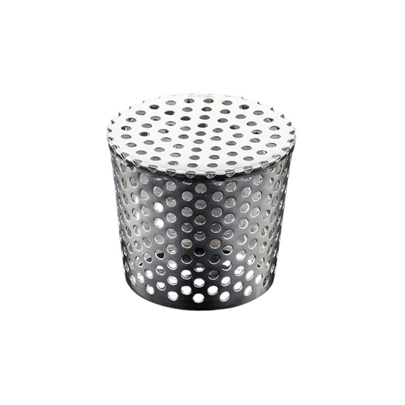 

Corrosion Resistant Steel Yard Drain with Mouse Barrier Ventilation System Wall Mounted Floor Drain for Outdoor Use