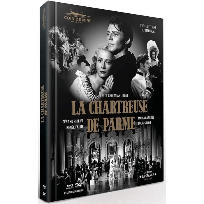 La chartreuse de parme blu ray + dvd neuf ( coin de mire )