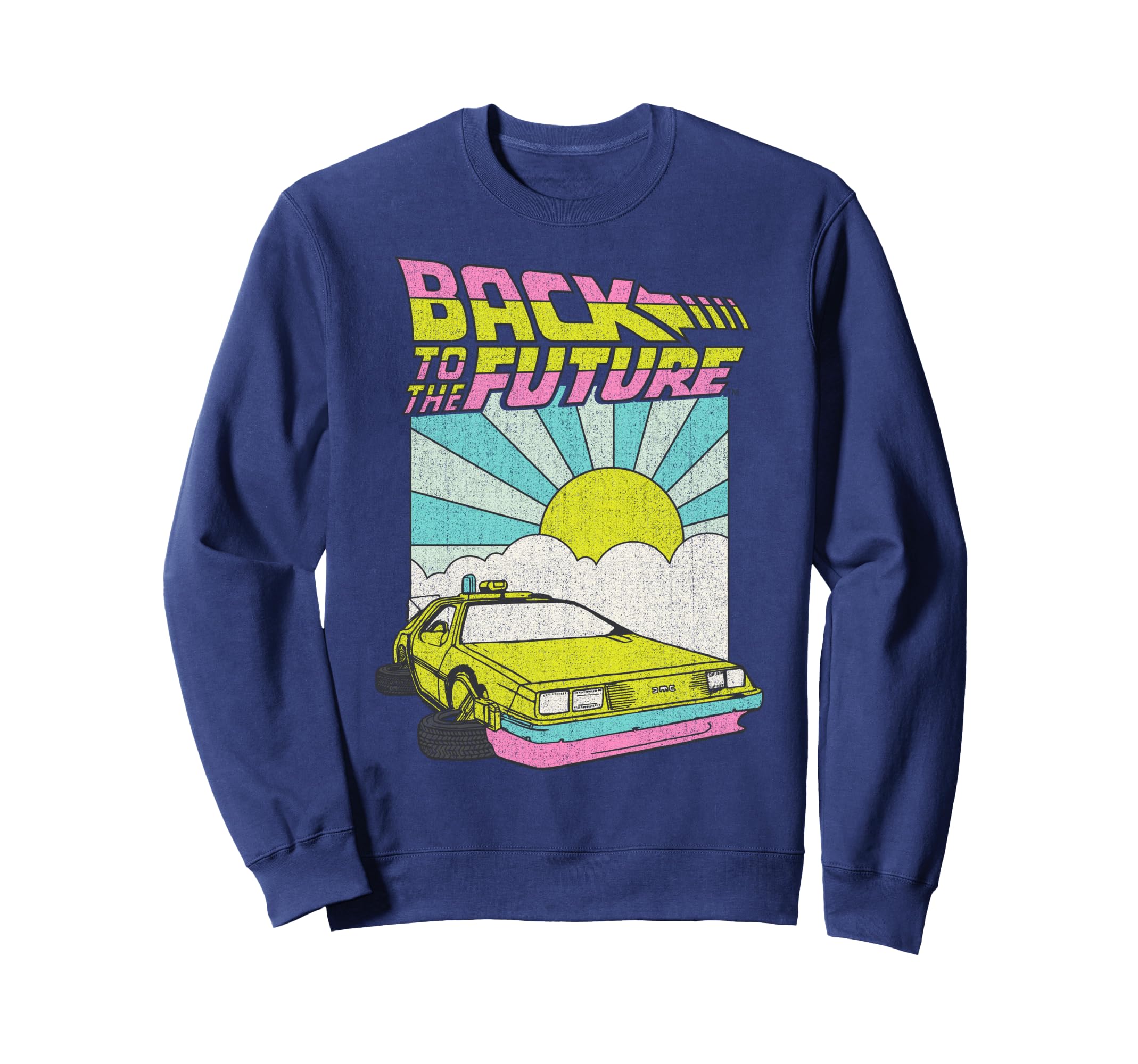 

Back to the Future Delorean Sunrise Manga Sweatshirt