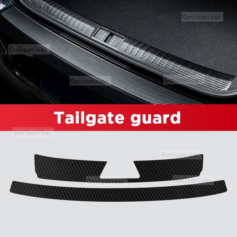 Car Carbon Fiber Door Sill Sticker For FORTHING FRIDAY 2025 Threshold Pedal Anti-scratch Decoration Sticker Accessories