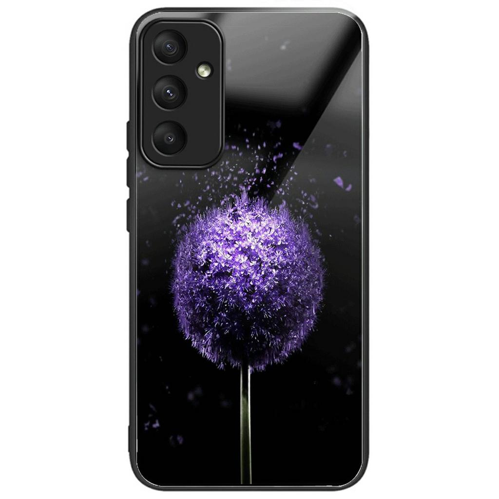 For Samsung Galaxy A16 5G/4G Case Tempered Glass TPU Drop-Proof Phone Cover Pattern Printing