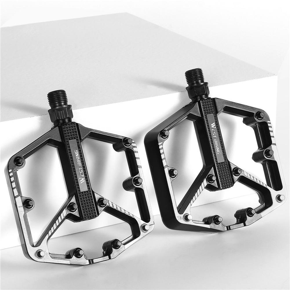 Bike Pedals DU Bearing Mountain Road  Pedals Aluminum Alloy Anti-slip Cycle Pedals  Bike Pedals