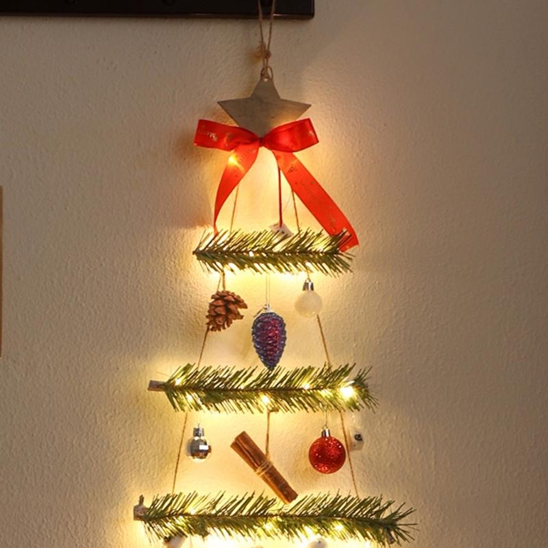 Reusable Wall Mounted Christmas Tree Environmentally Friendly Decoration Christmas Tree Ornaments DIY