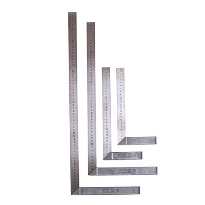 Riglă Unghi L din Oțel Inoxidabil Instrument de Măsurare pentru Prelucrarea Lemnului 25/30/50/60Cm