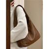 Large-capacity bag women's autumn and winter retro new casual commuter college student class shoulder bag tote bag tide