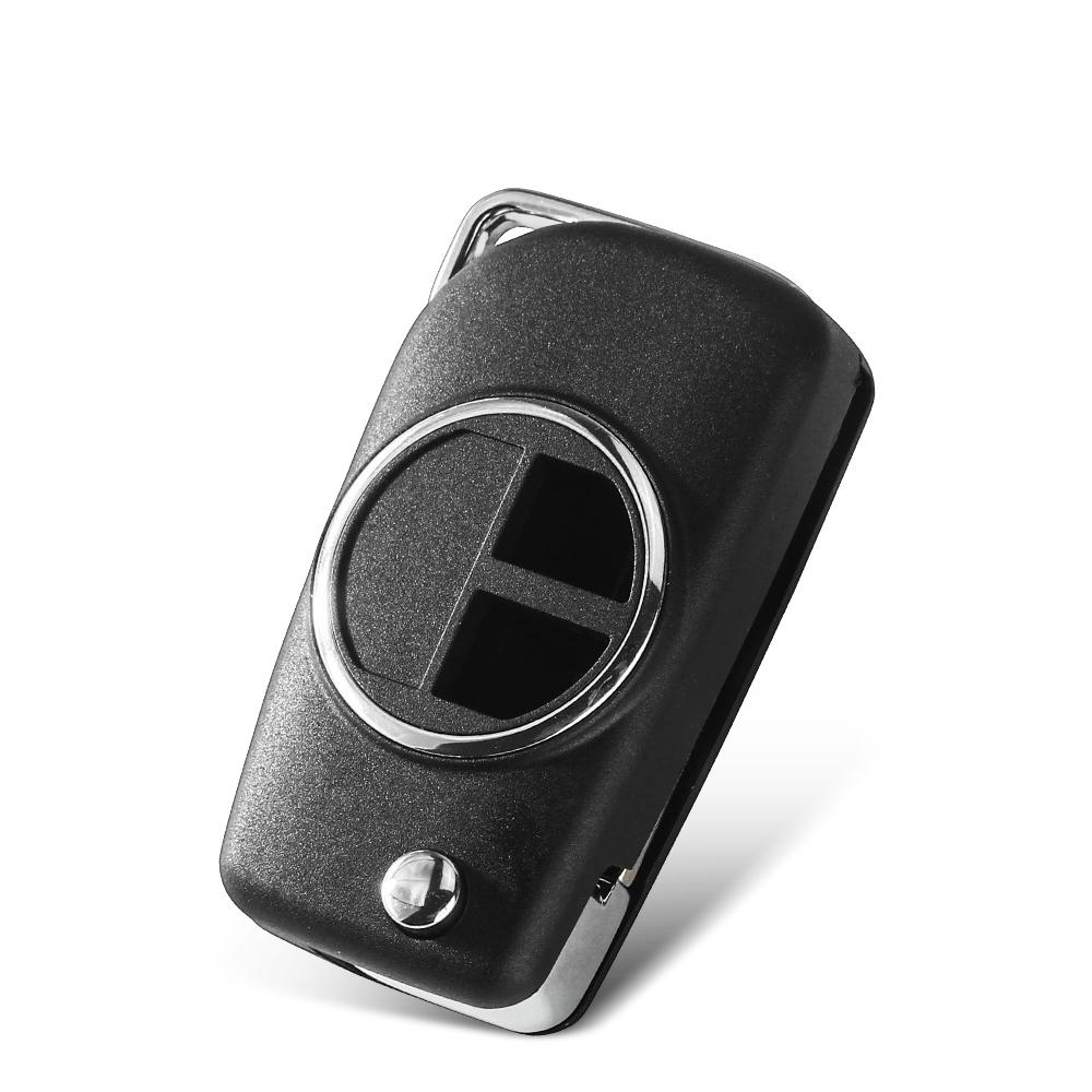 Modified For Suzuki Swift Grand Vitara Alto Sx4 Liana Flip Car Key Shell Remote Case Replacement Uncut Hu133R/Sz11R Blade