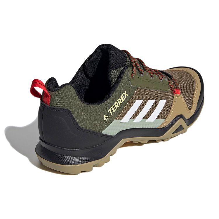 Adidas Terrex AX3 Wild Pine Men Sneakers Brown Crystal-White Vivid-Red FX4576