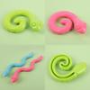 Pet Chew Toy Silicone Snake With Sound For Cats Dogs Training And Enrichment