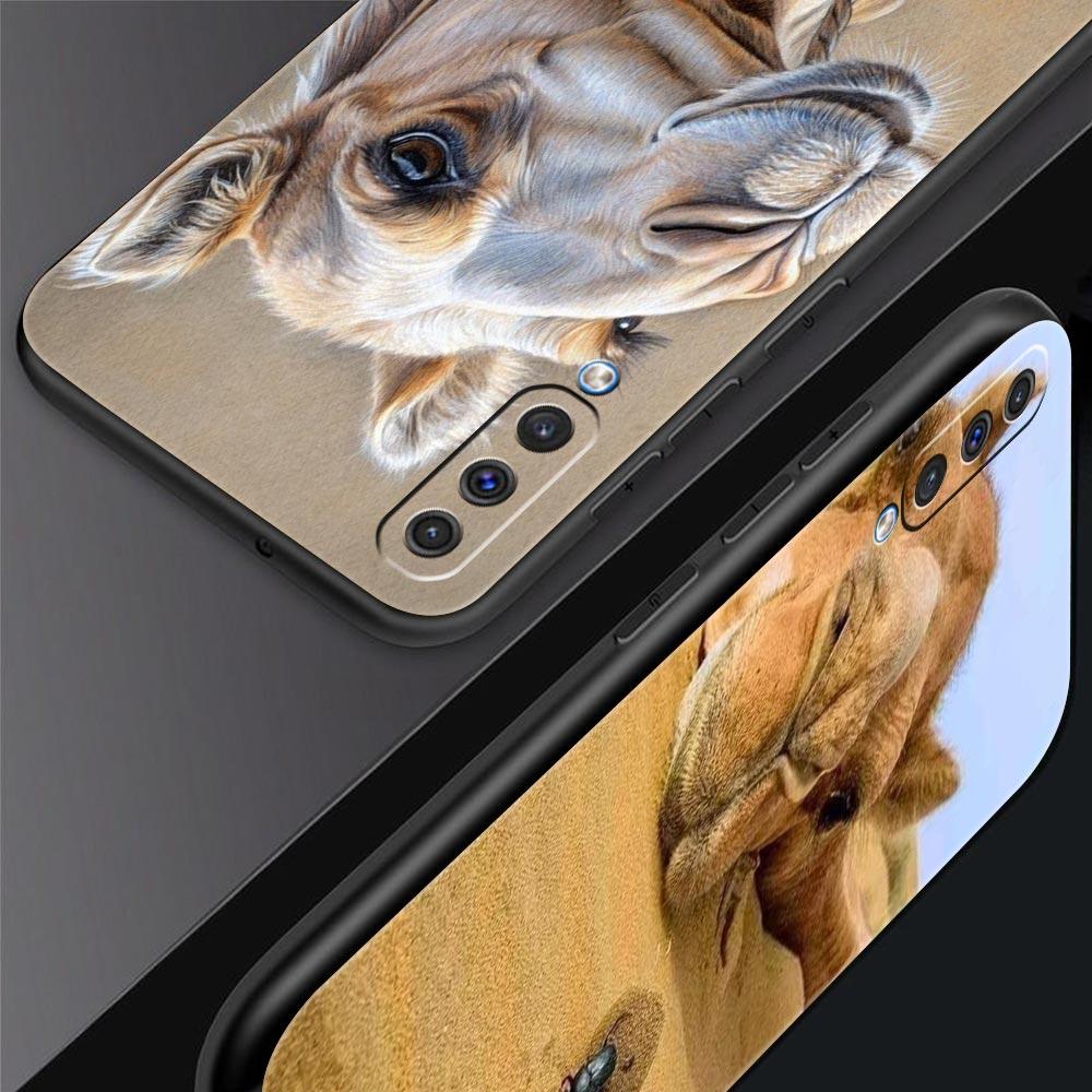 Animal Camel Phone Case for Samsung Galaxy A56 A54 A42 A36 A34 A26 A24 A16 A14 A12 A06 A50 A52 A10 5G Soft TPU Shell Fundas Bags