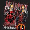 Deadpool Unisex Adult Character Montage T-Shirt