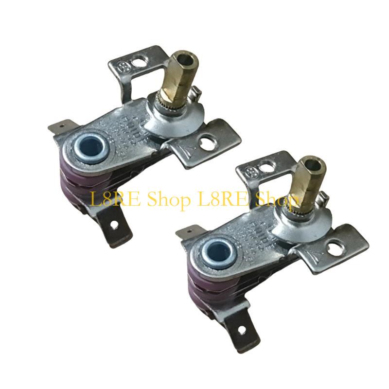 L8RE Set of 2 Oven Temperature Regulator Oven Thermostat Controller Oven Component Temperature Adjustment Metal Texture