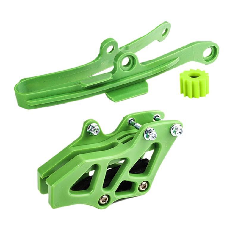 A16P-Flat Fork Rubber Chain Guide Chain Chain Drag For Kawasaki KXF250 KXF450 KX250F KX450F KXF 250 Rubber Guide Wheel Chain Rub