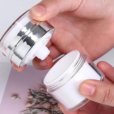 15/30/50ml Hava Pompası Nemlendirici Kavanoz Kapaklı Boş Krem Alt Paketleme Vakumlu Şişe Cilt Bakımı Yüz Makyaj Losyon Kremleri İçin