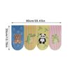 Animal Design Cartoon Door Curtain Self-Adhesive Non Perforated Home Decoration For Door , Window, Kitchen, Basement