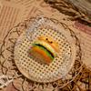 Silicone Simulated Food Squishy Slow-rebound Kids Toys, Handmade Ornaments for Street Stalls, Squeeze Stress Relievers