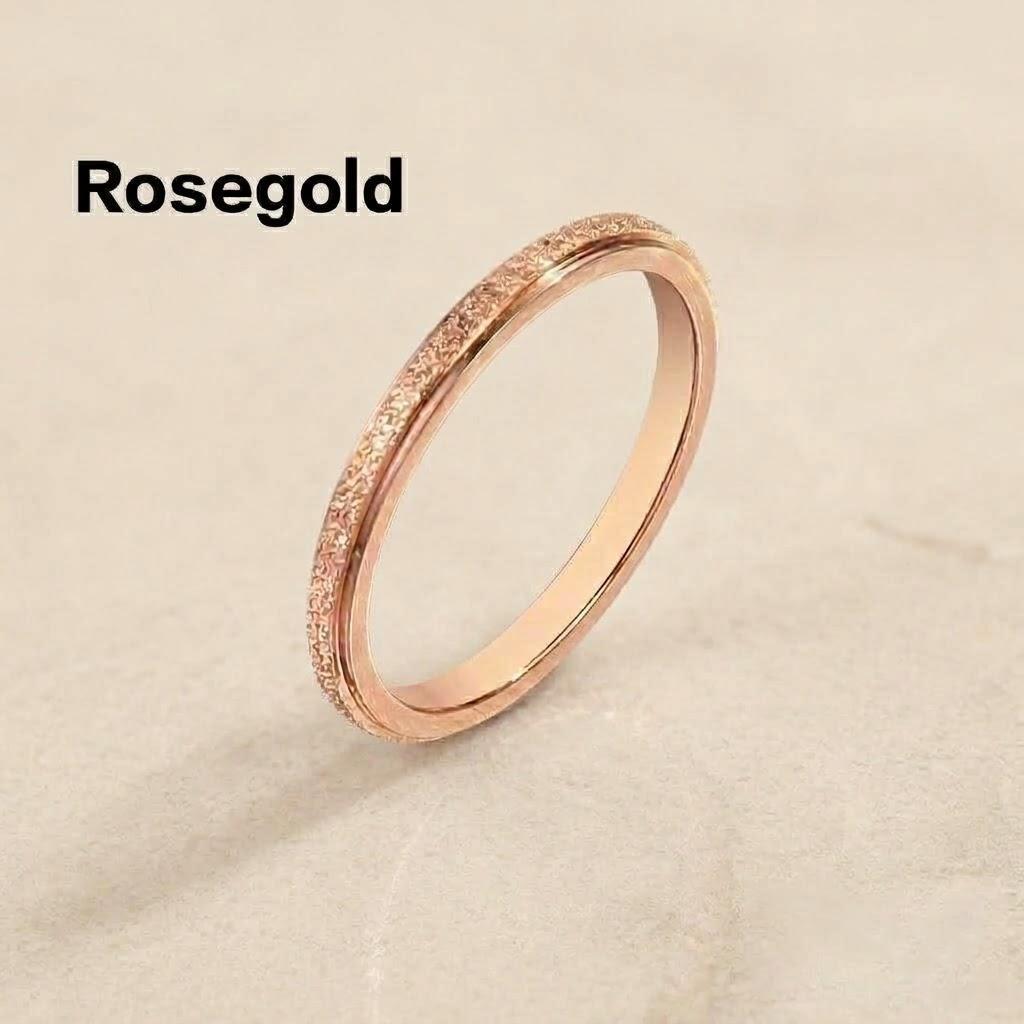 Silberne Frosting Partnerringe für Hochzeit Verlobung Schmuck Geschenke Geburtstagsgeschenk Liebhaber Partnerringe für Männer und Frauen