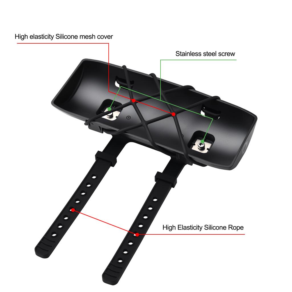Portable Bike Golf Cart Speaker Mount Bike Speaker Holder Speaker Bike Mount for JBL Flip Series 3/4/5/6/7 & Essential 2