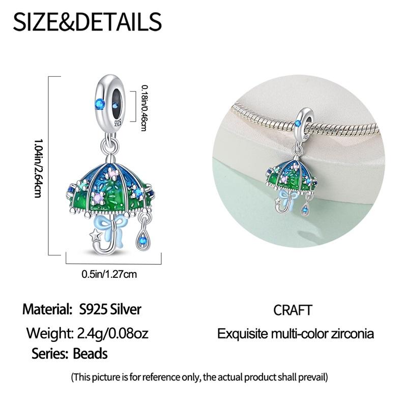 925 Sterling Silver Bouquet of Flowers Cat Swallow Snail Butterfly Pendant Charms Beads Fit Bracelet DIY Birthday Jewelry Gift