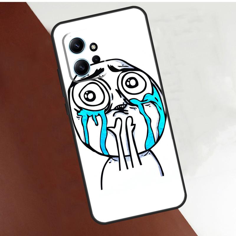 

Troll Face Meme Case For Xiaomi Redmi Note 14 10 11 12 13 15 Pro Plus Cover For Redmi 15 14C 10C 12C 13C 15C Redmi Note 10 4G