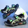 Jungen Sandalen Luftpolstersohle Kinder Rutschfest Mittelalterliche Ältere Kinder Kleine Jungen Sport Strand Schuhe Studenten Sandalen