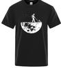 Unisex TShirt High Quality Funny Cotton Blend Lunar Cleaner Printing Casual Cool Loose ONeck Male For UnisextShirt Hip Hop Tees