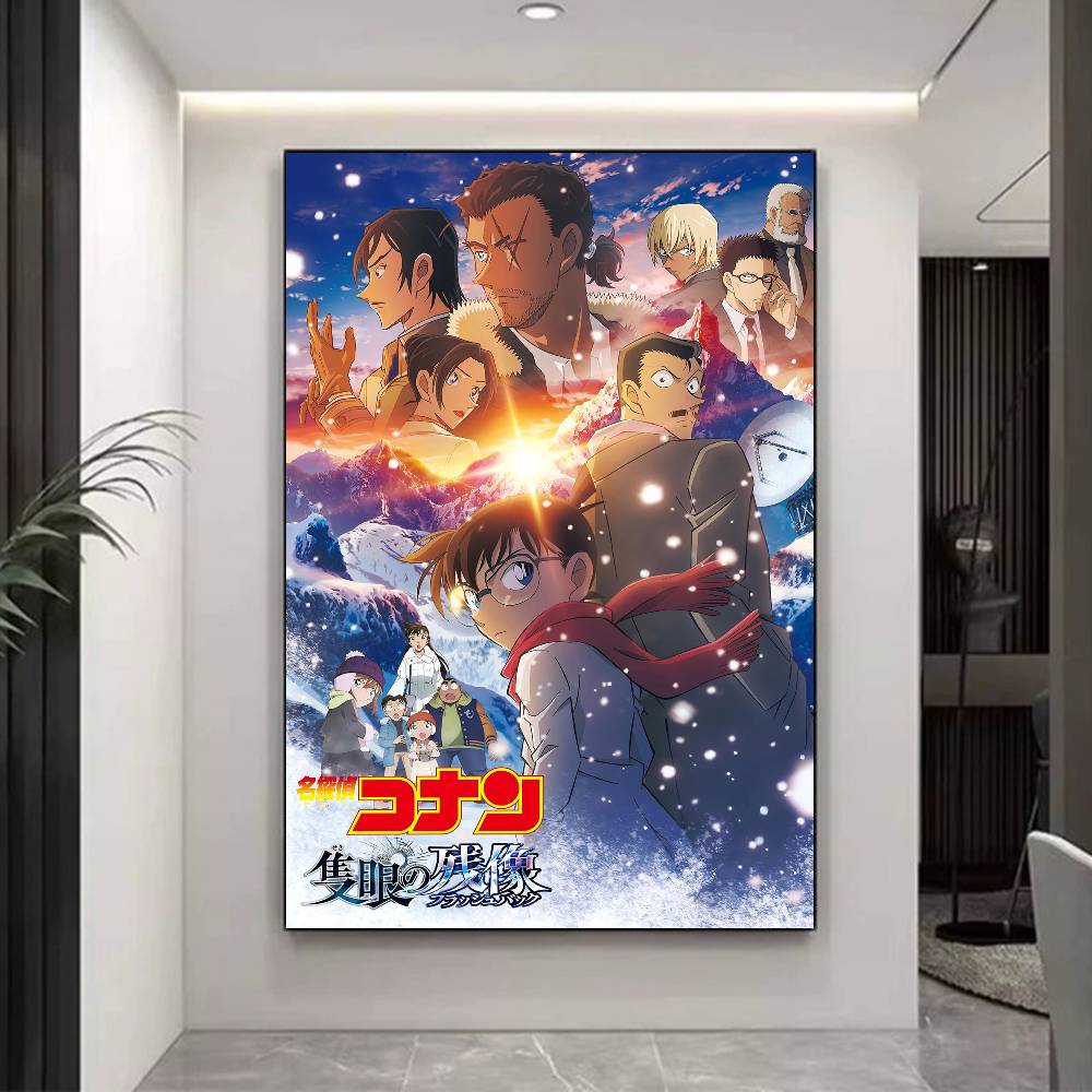 Anime D-detective Conan Classic Vintage Posters Whitepaper Prints Posters Artwork Kawaii Room Decor