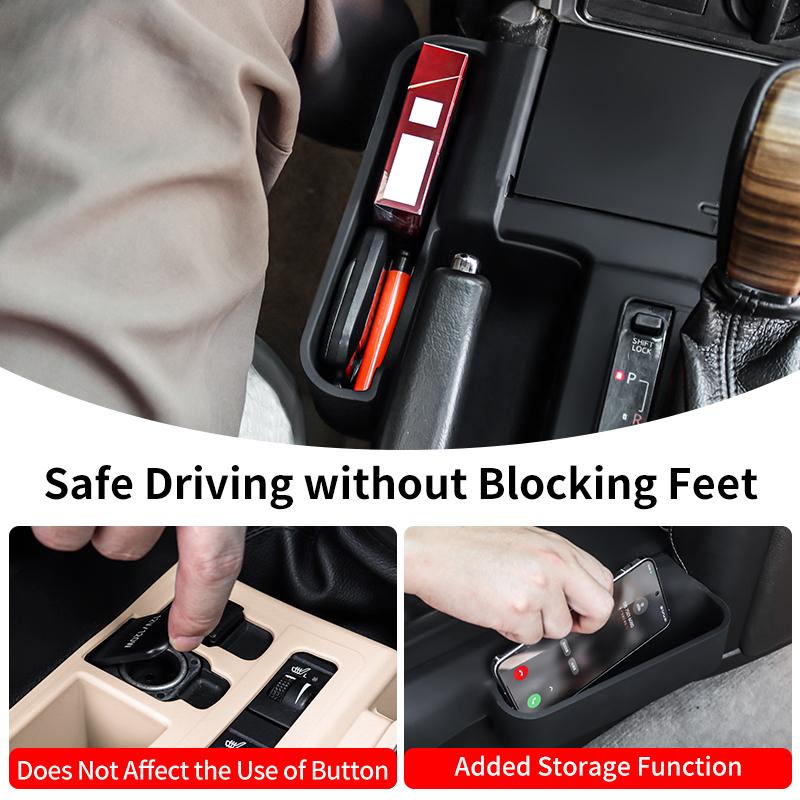 For Toyota land cruiser prado 150 LC150 2021 2010-2023 Central Control Silicone Protective Sleeve Antifouling accessories inside
