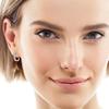 Sparkling Real 2.5mm 0.06CT Full Moissanite Hoop Earrings for Women S925 Silver Earring Party Fine Jewelry