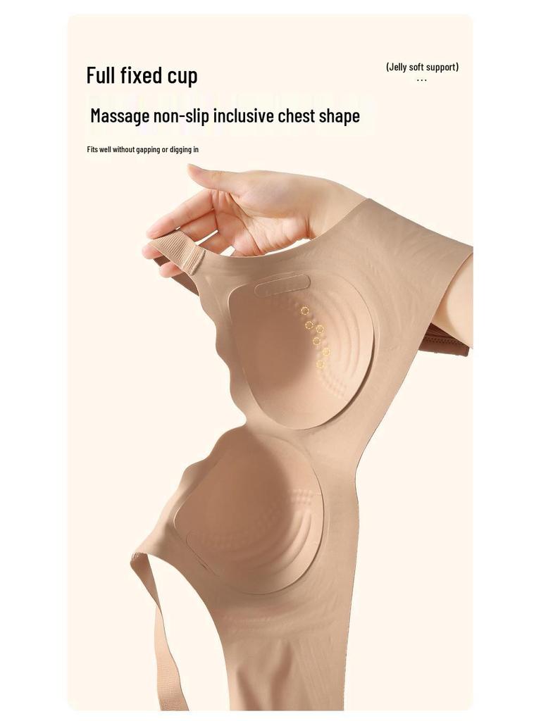Women's Anti-Gravity Lift Bra - Seamless, Breathable, Adjustable, Anti-Sagging, Gathered Fit for Small Busts