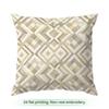 1pcs/4pcs Bohemian Light Brown Leaf Cushions Pillowcase Polyester Cushion Cover Throw Pillow Pillowcover Home Car Sofa Decor