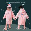 Children's Cartoon Raincoat Thickened Waterproof EVA Rain Coat Kids Clear Transparent Tour Waterproof Rainwear Suit Raincoats
