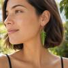 Alloy Leaf Dangle Earrings Fern Leaf Drop Earrings New Plant Pendant Earrings  Wome Daily Wear