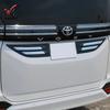 For Toyota Noah Voxy 90 Series    Exterior Chrome Black Rear Door Trunk Strip Rear License Plate Frame Side Trim Strip